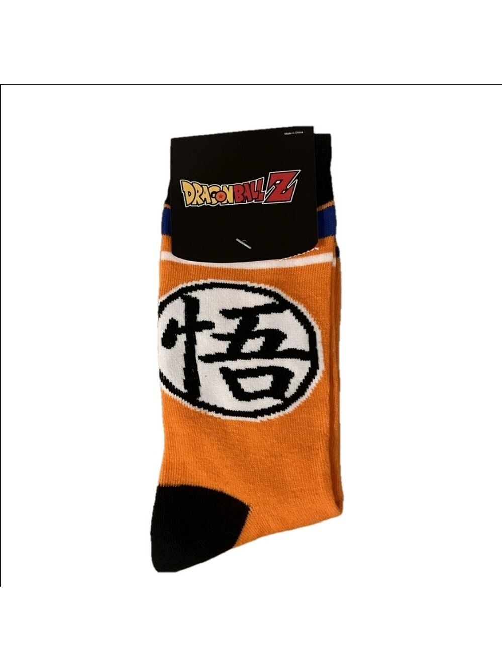 4/$25 Dragon Ball Z Mens Novelty Crew Socks Goku  New